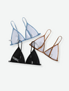 TRICIA Triangle Bikini Tops 3-Piece Set